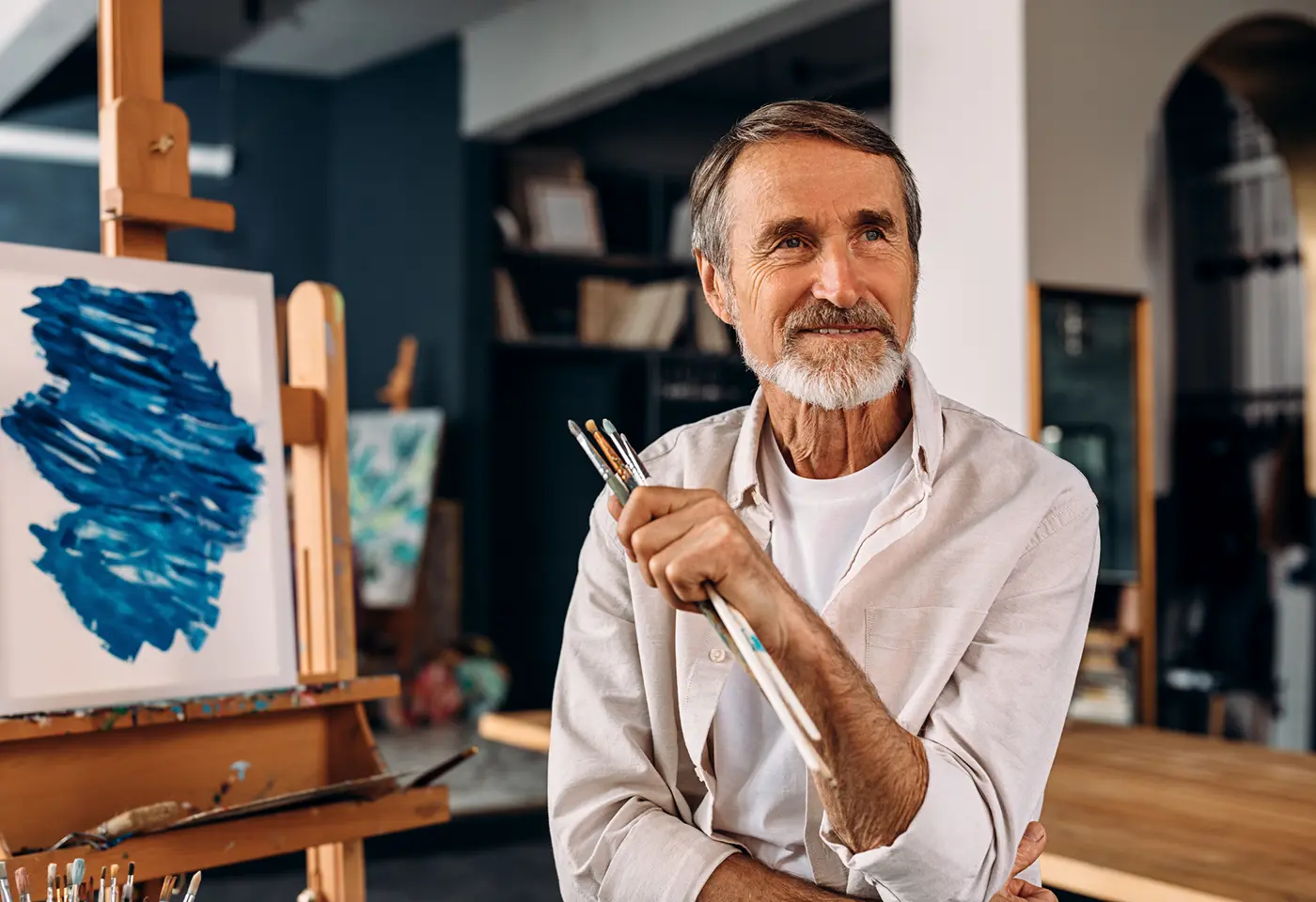 artist Artist with tools